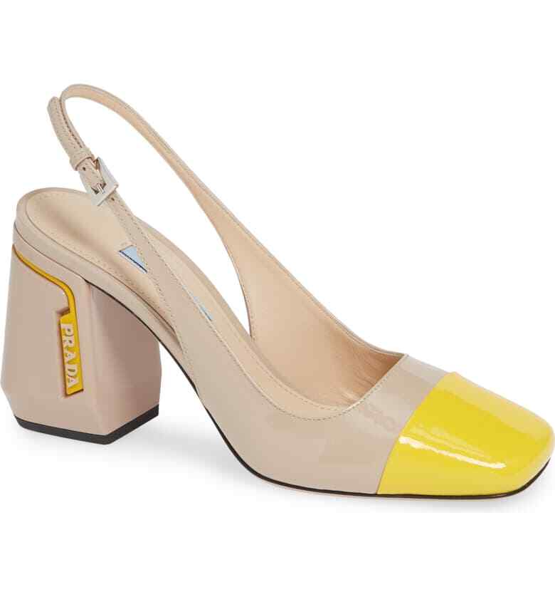 prada slingback shoes